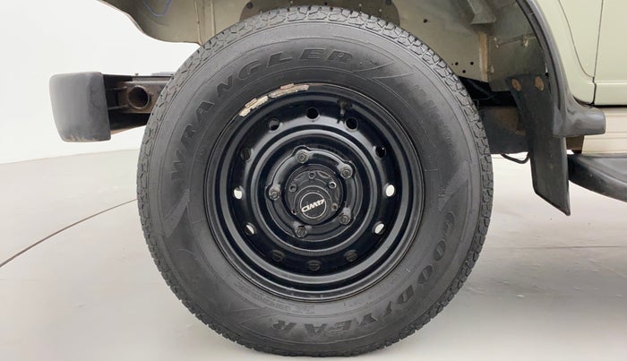 2012 Mahindra Thar CRDE 4X4 AC, Diesel, Manual, 1,03,920 km, Left Front Wheel