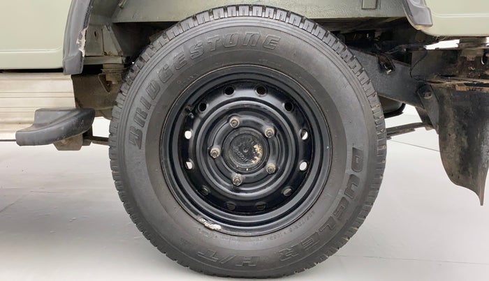 2012 Mahindra Thar CRDE 4X4 AC, Diesel, Manual, 1,03,920 km, Left Rear Wheel
