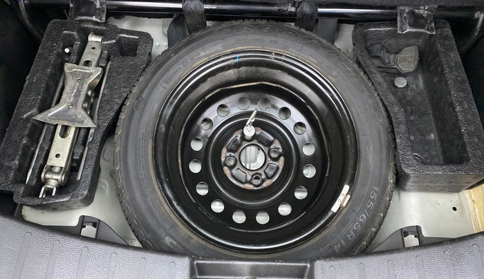 2017 Maruti Wagon R 1.0 VXI OPT, Petrol, Manual, Spare Tyre