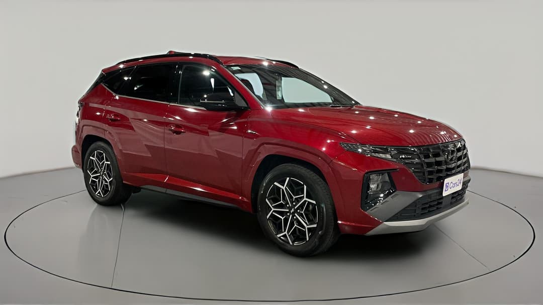 2021 Hyundai Tucson Elite N Line (AWD), Automatic, 70351 km, Right Front Diagonal (45- Degree) View