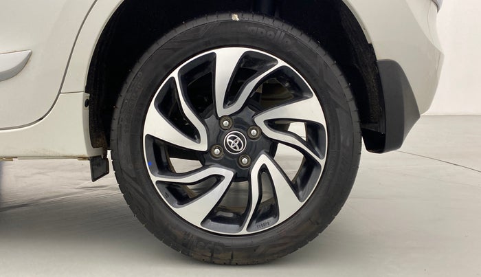 2021 Toyota Glanza G MT PETROL, Petrol, Manual, 10,873 km, Left Rear Wheel