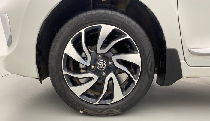 2021 Toyota Glanza G MT PETROL, Petrol, Manual, 10,873 km, Left Front Wheel