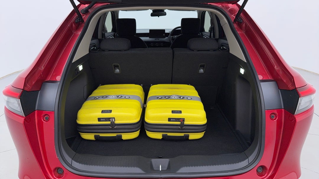 Boot Inside View with Luggage