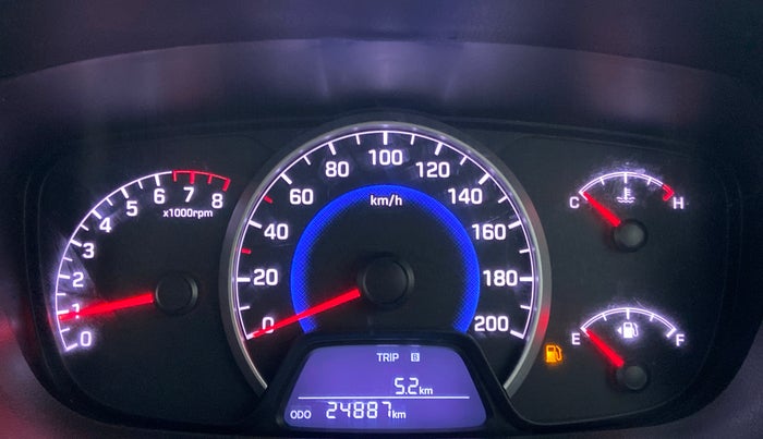 2016 Hyundai Grand i10 SPORTZ 1.2 KAPPA VTVT, Petrol, Manual, 24,887 km, Odometer Image