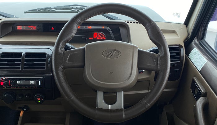 2018 Mahindra Bolero Power+ ZLX, Diesel, Manual, 62,611 km, Steering Wheel Close Up