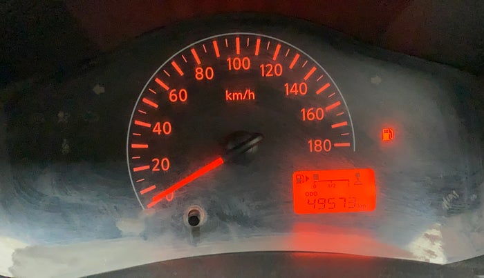 2019 Datsun Redi Go D, Petrol, Manual, 49,573 km, Odometer Image