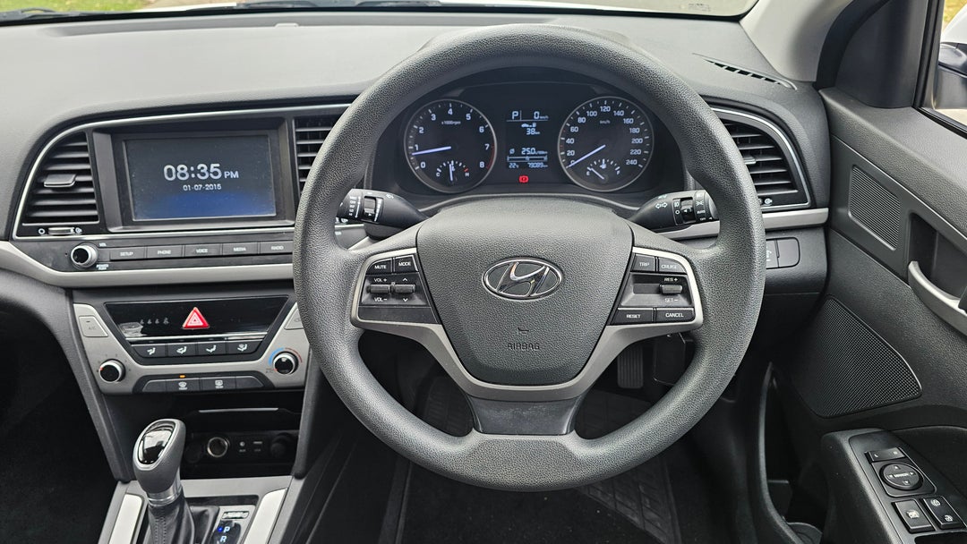 Steering Wheel Close-up