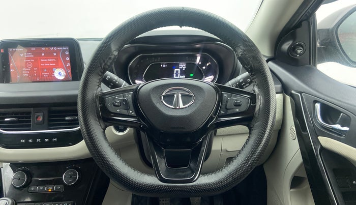 2022 Tata NEXON XZ PLUS (HS) PETROL, Petrol, Manual, 16,675 km, Steering Wheel Close Up