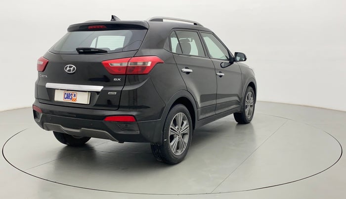 2017 Hyundai Creta 1.6 SX PLUS AUTO PETROL, Petrol, Automatic, 48,527 km, Right Back Diagonal