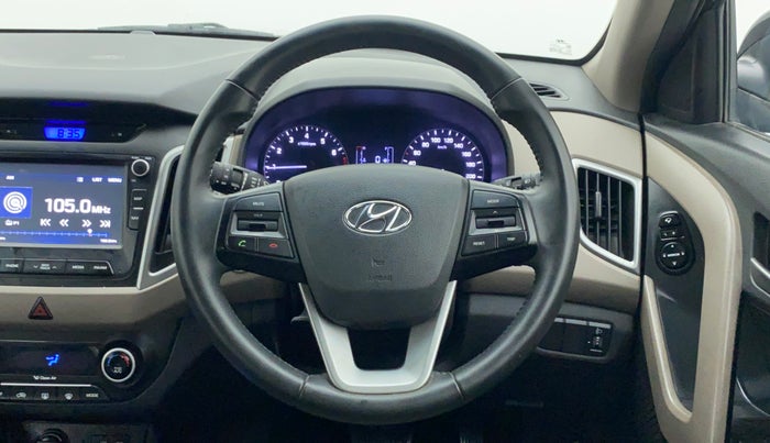 2017 Hyundai Creta 1.6 SX PLUS AUTO PETROL, Petrol, Automatic, 48,527 km, Steering Wheel Close Up