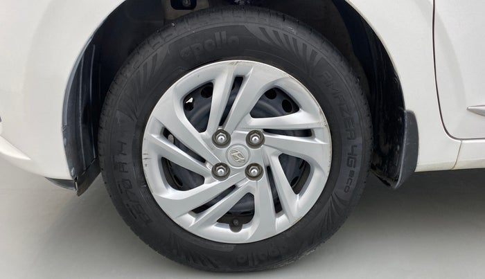 2021 Hyundai AURA S 1.2 CNG, CNG, Manual, 23,375 km, Left Front Wheel