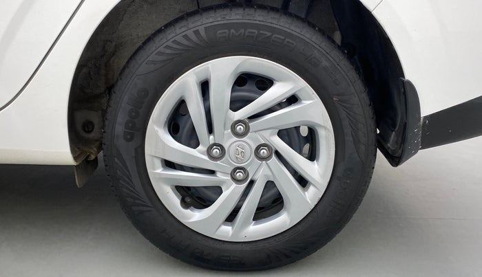 2021 Hyundai AURA S 1.2 CNG, CNG, Manual, 23,375 km, Left Rear Wheel