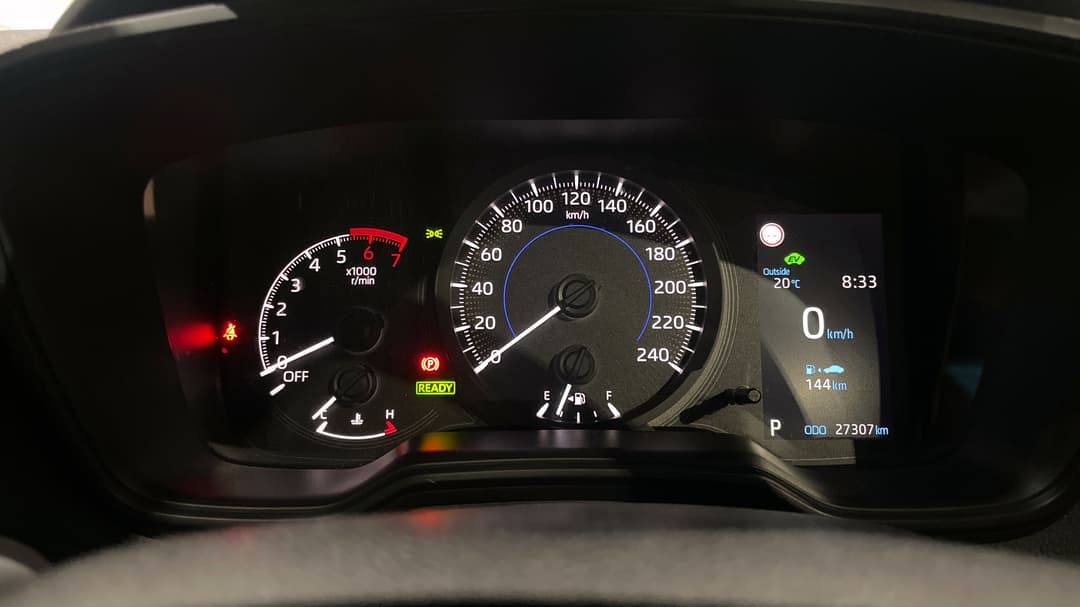 2022 Toyota Corolla Ascent Sport Hybrid, Automatic, 27307 km, Odometer View