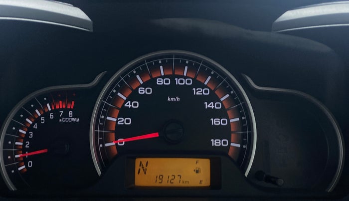 2017 Maruti Alto K10 VXI (O) AMT, Petrol, Automatic, 19,225 km, Odometer Image