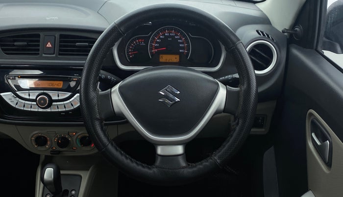 2017 Maruti Alto K10 VXI (O) AMT, Petrol, Automatic, 19,225 km, Steering Wheel Close Up