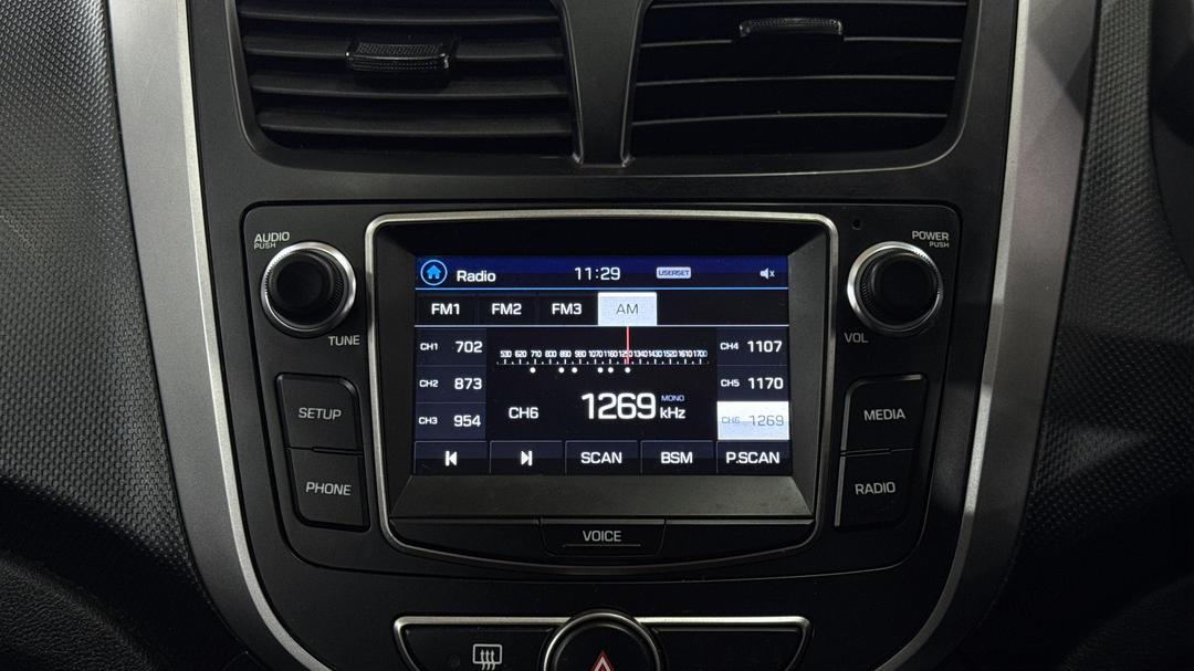 2017 Hyundai Accent Active, Automatic, 119959 km, Infotainment System