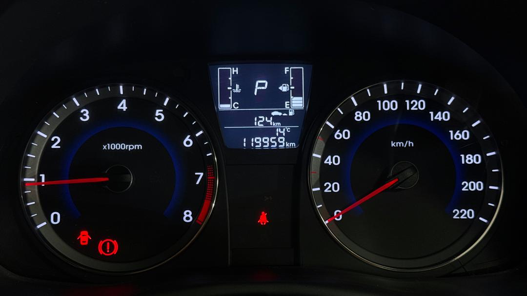 2017 Hyundai Accent Active, Automatic, 119959 km, Odometer View
