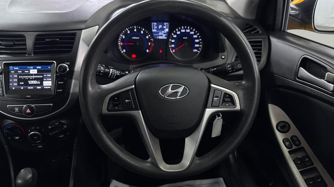 2017 Hyundai Accent Active, Automatic, 119959 km, Steering Wheel Close-up