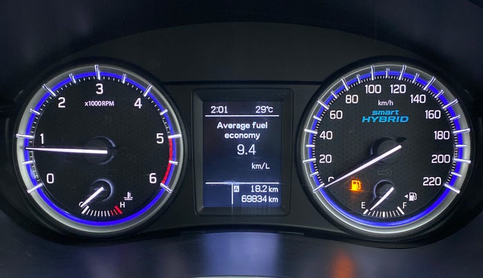 2018 Maruti S Cross ZETA 1.3 SHVS, Diesel, Manual, 69,903 km, Odometer Image
