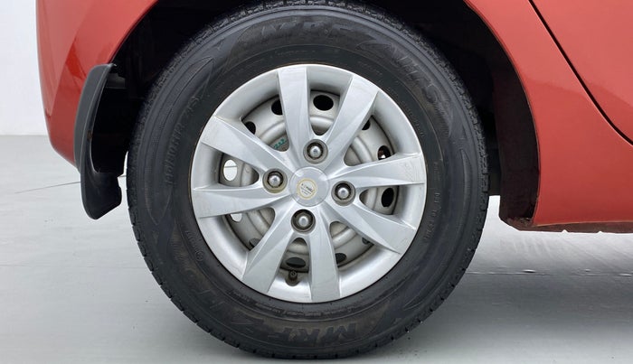 2013 Hyundai Eon D LITE PLUS, Petrol, Manual, 35,299 km, Right Rear Wheel