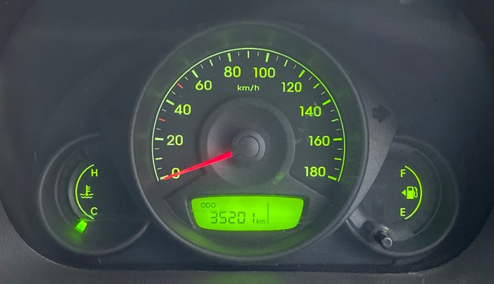 2013 Hyundai Eon D LITE PLUS, Petrol, Manual, 35,299 km, Odometer Image
