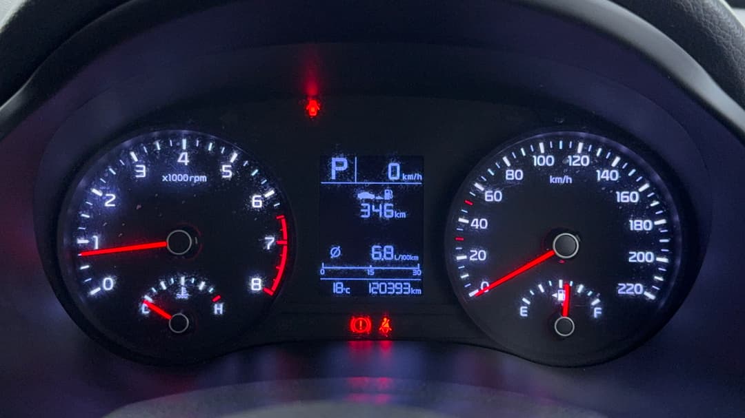 2017 Kia Rio S, Automatic, 120393 km, Odometer View