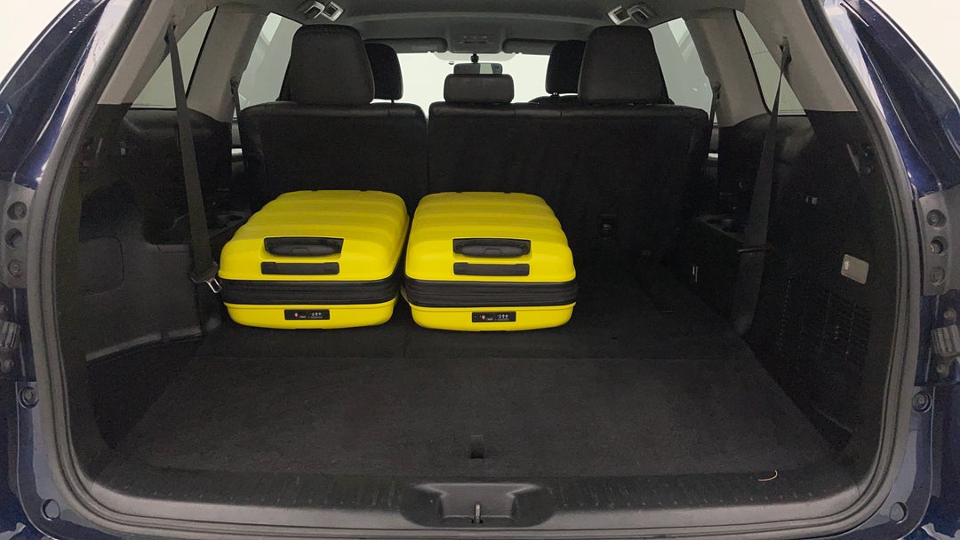 Boot Inside View with Luggage