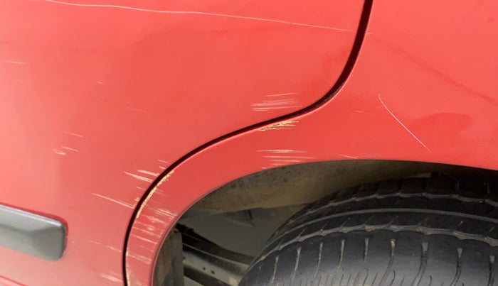 2017 Maruti Wagon R 1.0 VXI, Petrol, Manual, 14,524 km, Left quarter panel - Minor scratches