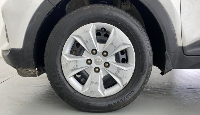 2018 Hyundai Creta E PLUS 1.4 DIESEL, Diesel, Manual, 93,327 km, Left Front Wheel