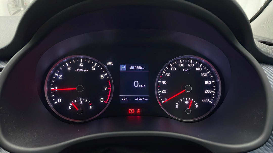 2019 Kia Rio Gt-line, Automatic, 48429 km, Odometer View