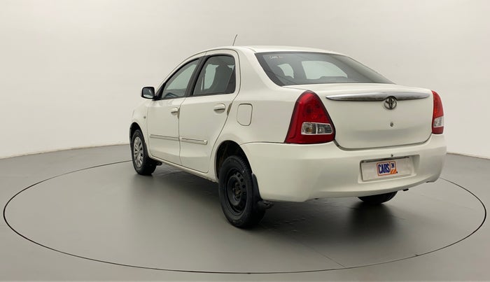 2011 Toyota Etios G, Petrol, Manual, 88,478 km, Left Back Diagonal
