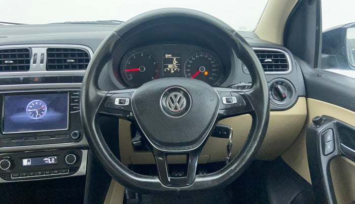 2018 Volkswagen Ameo HIGHLINE PLUS 1.0L 16 ALLOY, Petrol, Manual, 60,417 km, Steering Wheel Close Up