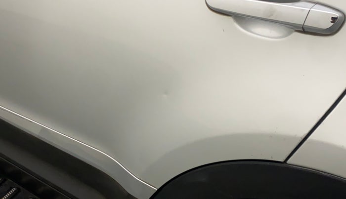 2018 Hyundai Creta SX AT 1.6 DIESEL, Diesel, Automatic, 1,07,583 km, Rear left door - Slightly dented