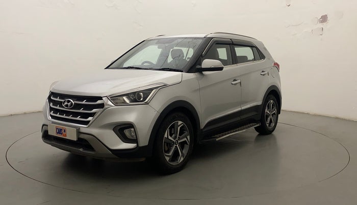 2018 Hyundai Creta SX AT 1.6 DIESEL, Diesel, Automatic, 1,07,583 km, Left Front Diagonal