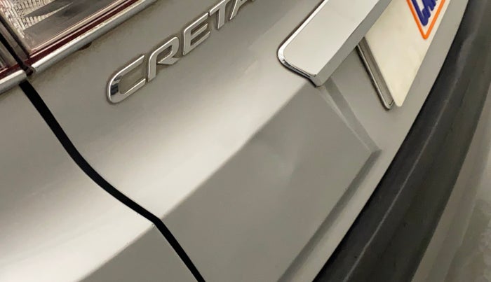 2018 Hyundai Creta SX AT 1.6 DIESEL, Diesel, Automatic, 1,07,583 km, Dicky (Boot door) - Slightly dented