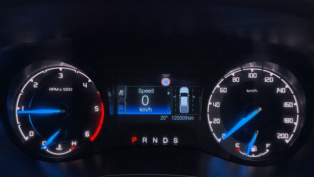 2020 Ford Ranger Xls 3.2 (4x4), Automatic, 120009 km, Odometer View