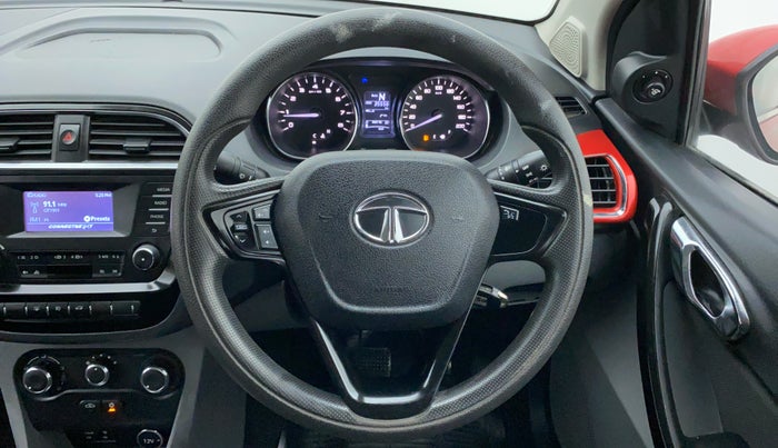 2018 Tata TIGOR Revotron XZA 1.2, Petrol, Automatic, 35,621 km, Steering Wheel Close Up