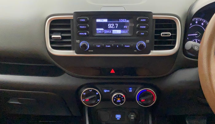 2019 Hyundai VENUE S 1.0 TURBO DCT, Petrol, Automatic, 38,010 km, Air Conditioner