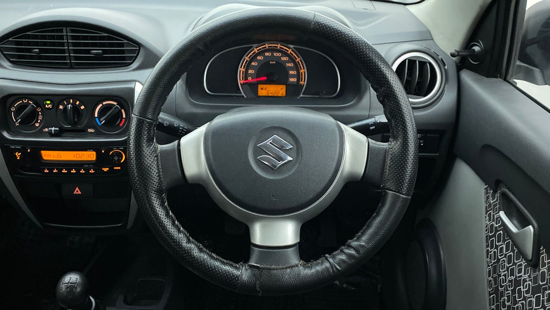 Steering Wheel Close Up