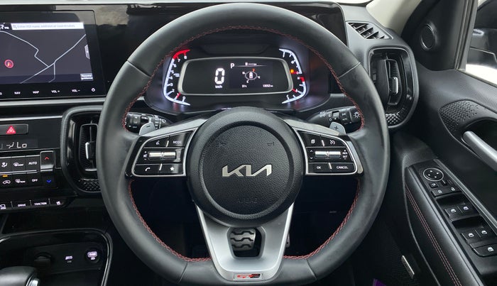 2021 KIA SONET GTX PLUS DCT 1.0, Petrol, Automatic, 13,082 km, Steering Wheel Close Up