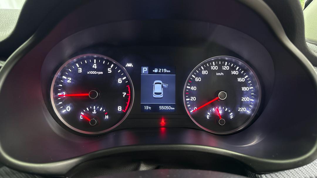 2019 Kia Rio Gt-line, Automatic, 55050 km, Odometer View