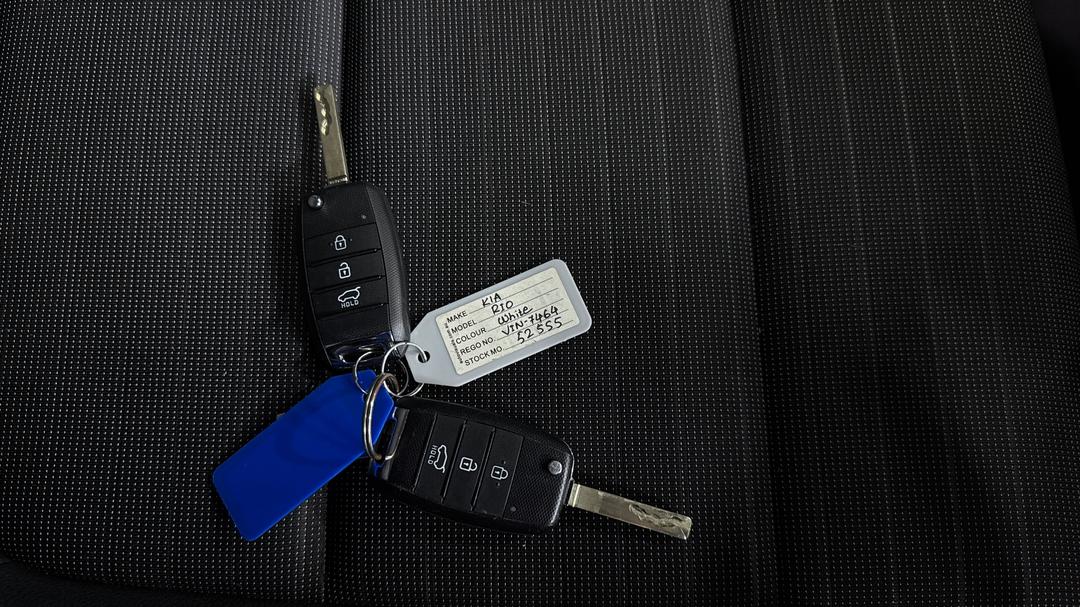 2019 Kia Rio Gt-line, Automatic, 55050 km, Key Close-up