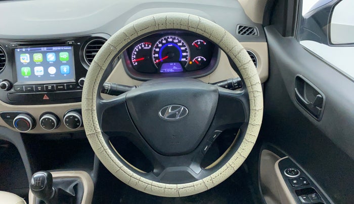 2016 Hyundai Grand i10 MAGNA 1.2 KAPPA VTVT, Petrol, Manual, 71,412 km, Steering Wheel Close Up
