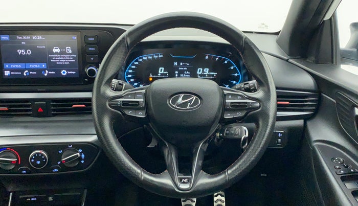 2022 Hyundai NEW I20 N LINE N6 1.0 TURBO GDI IMT, Petrol, Manual, 10,616 km, Steering Wheel Close Up