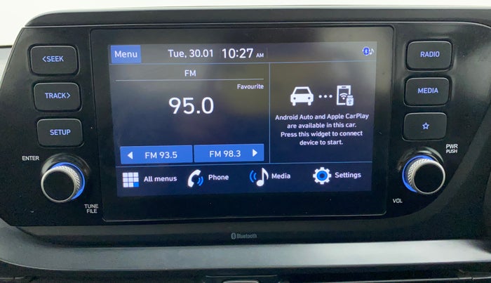 2022 Hyundai NEW I20 N LINE N6 1.0 TURBO GDI IMT, Petrol, Manual, 10,616 km, Infotainment System