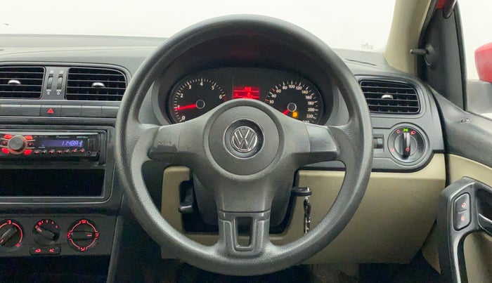 2012 Volkswagen Polo TRENDLINE 1.2L PETROL, Petrol, Manual, 39,695 km, Steering Wheel Close Up
