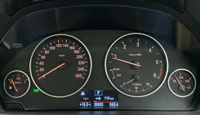 2015 BMW 3 Series 320D, Diesel, Automatic, 35,591 km, Odometer Image