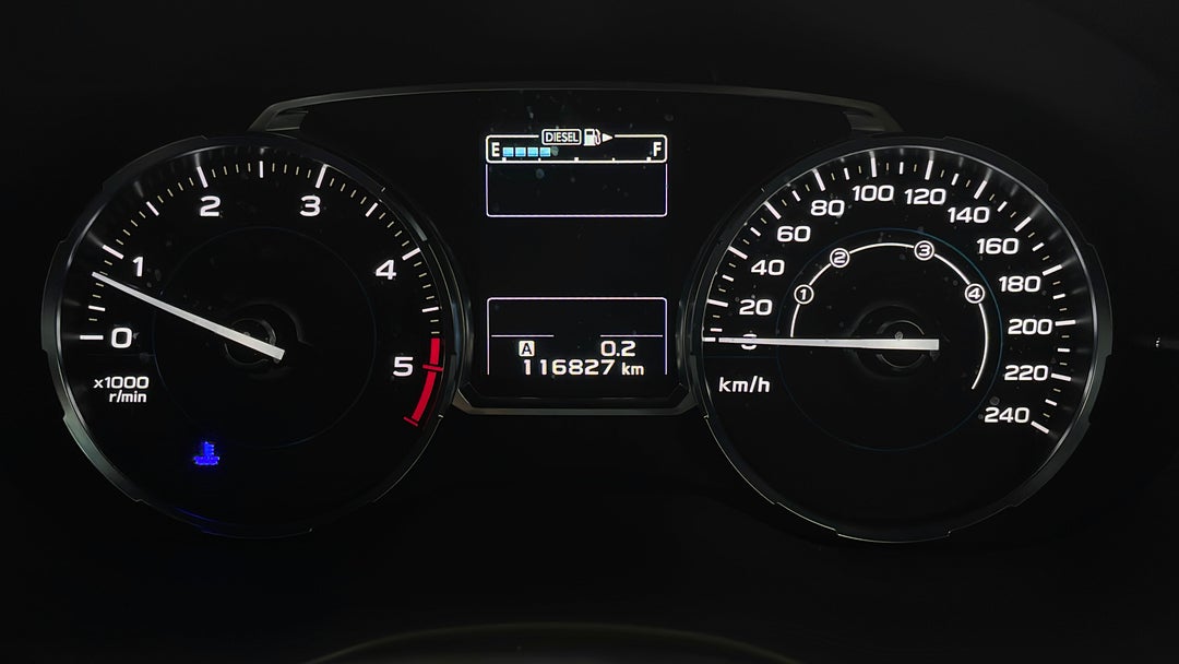 2016 Subaru Forester 2.0d-s, Manual, 116827 km, Odometer View