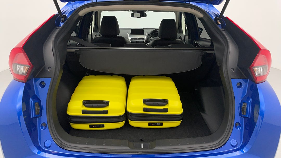 Boot Inside View with Luggage