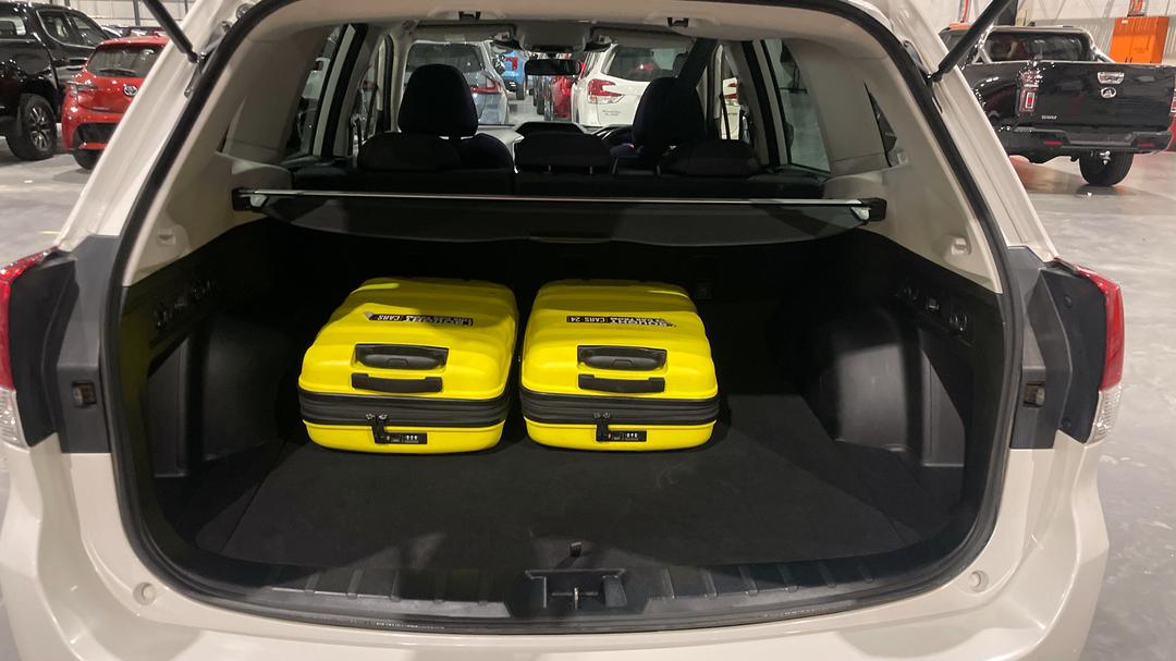 2023 Subaru Forester 2.5i (AWD), Automatic, 33886 km, Boot Inside View with Luggage